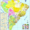 Mapa de América del Sur Político